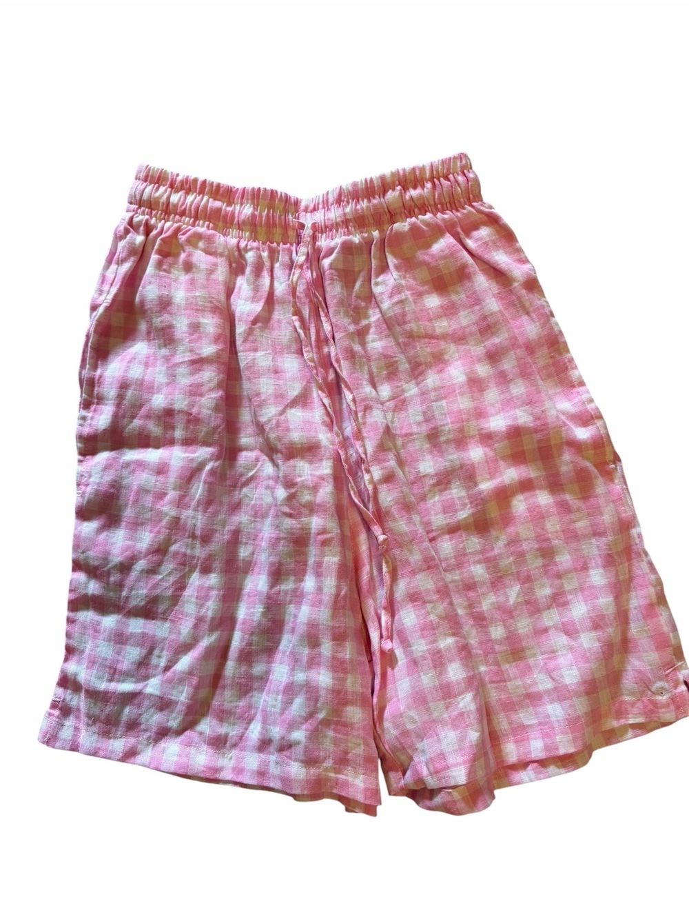 Frankie’s bikinis “Lou” shorts in pink picnic - Picture 6 of 9